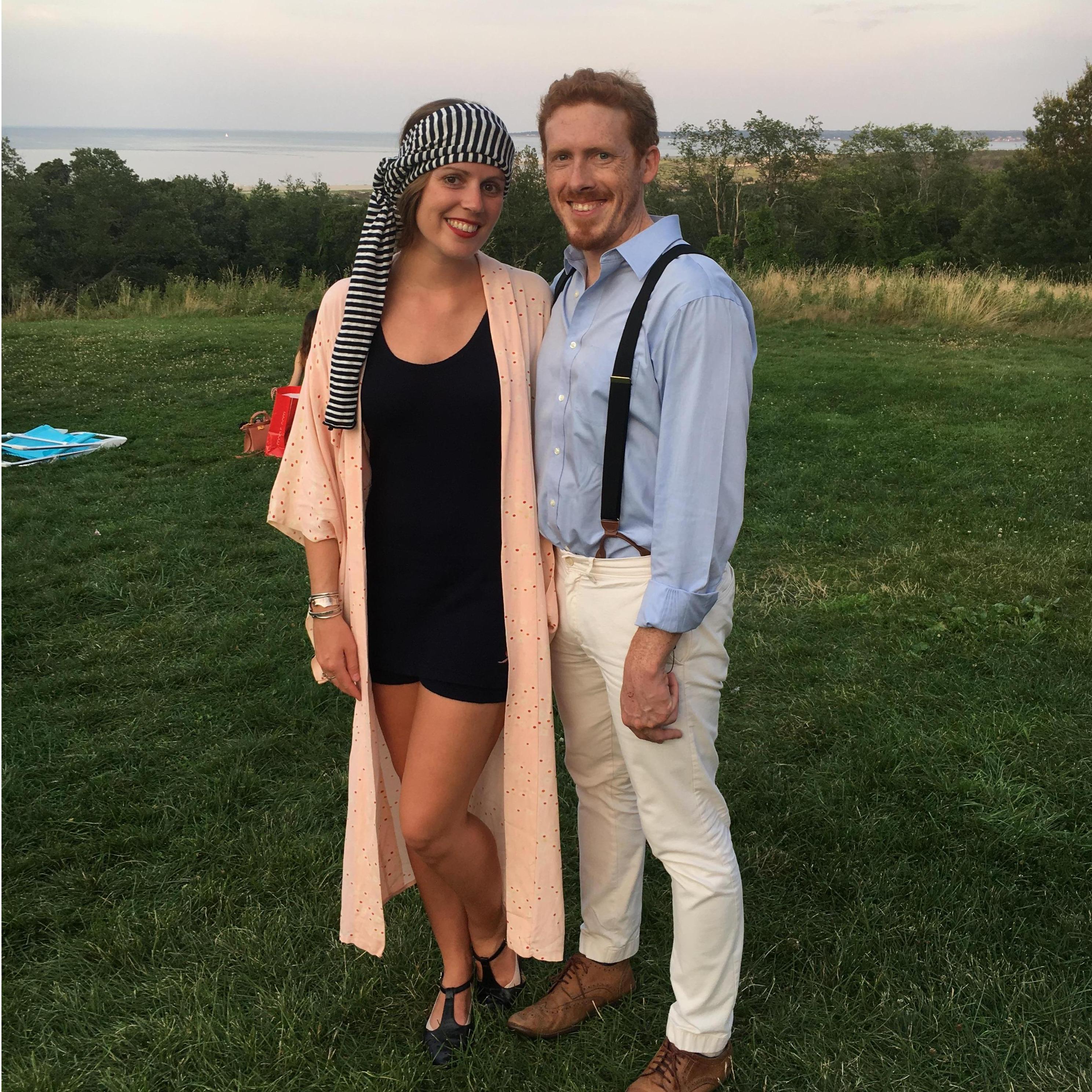 At the Roaring 20's Lawn Party last August in Ipswich, MA.