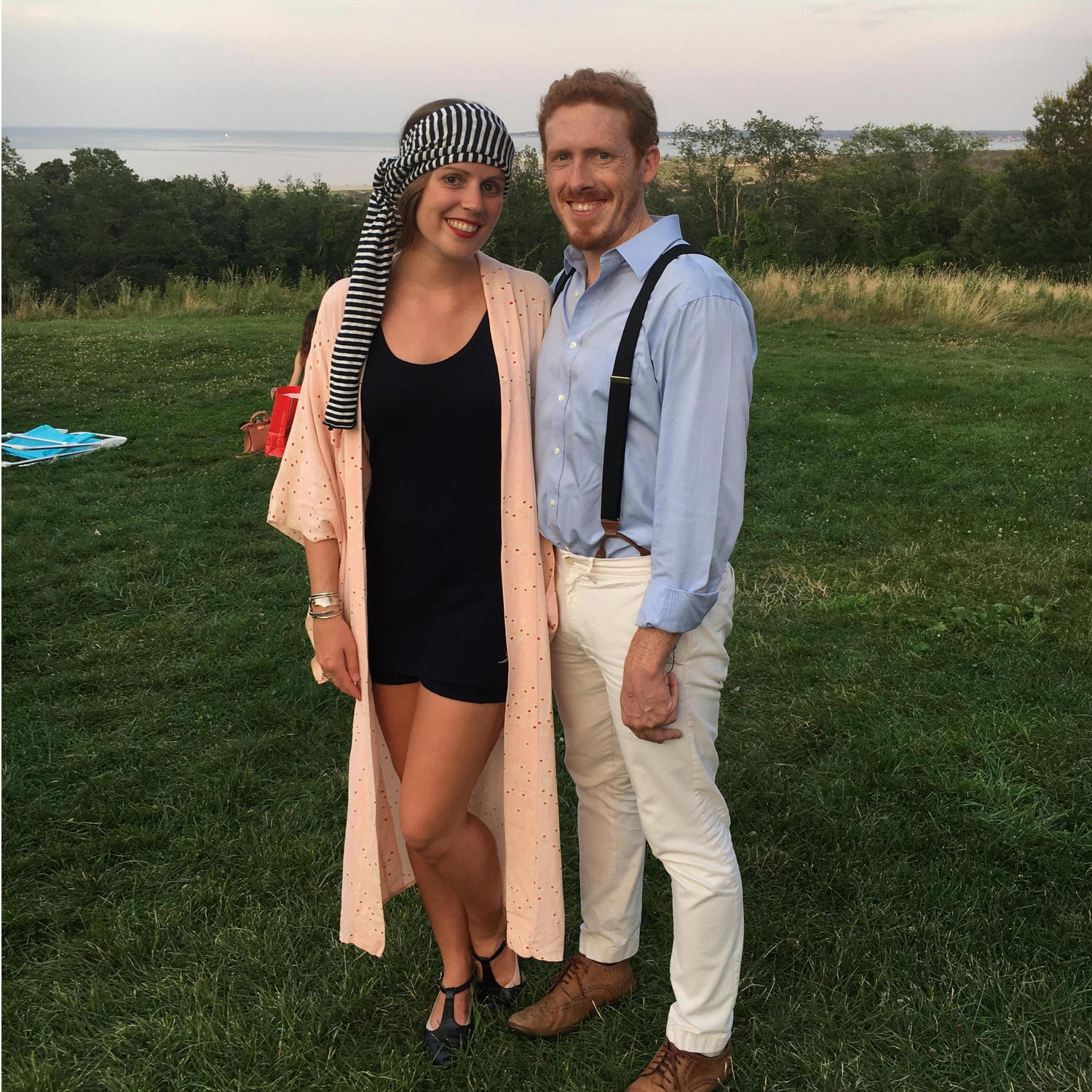 At the Roaring 20's Lawn Party last August in Ipswich, MA.