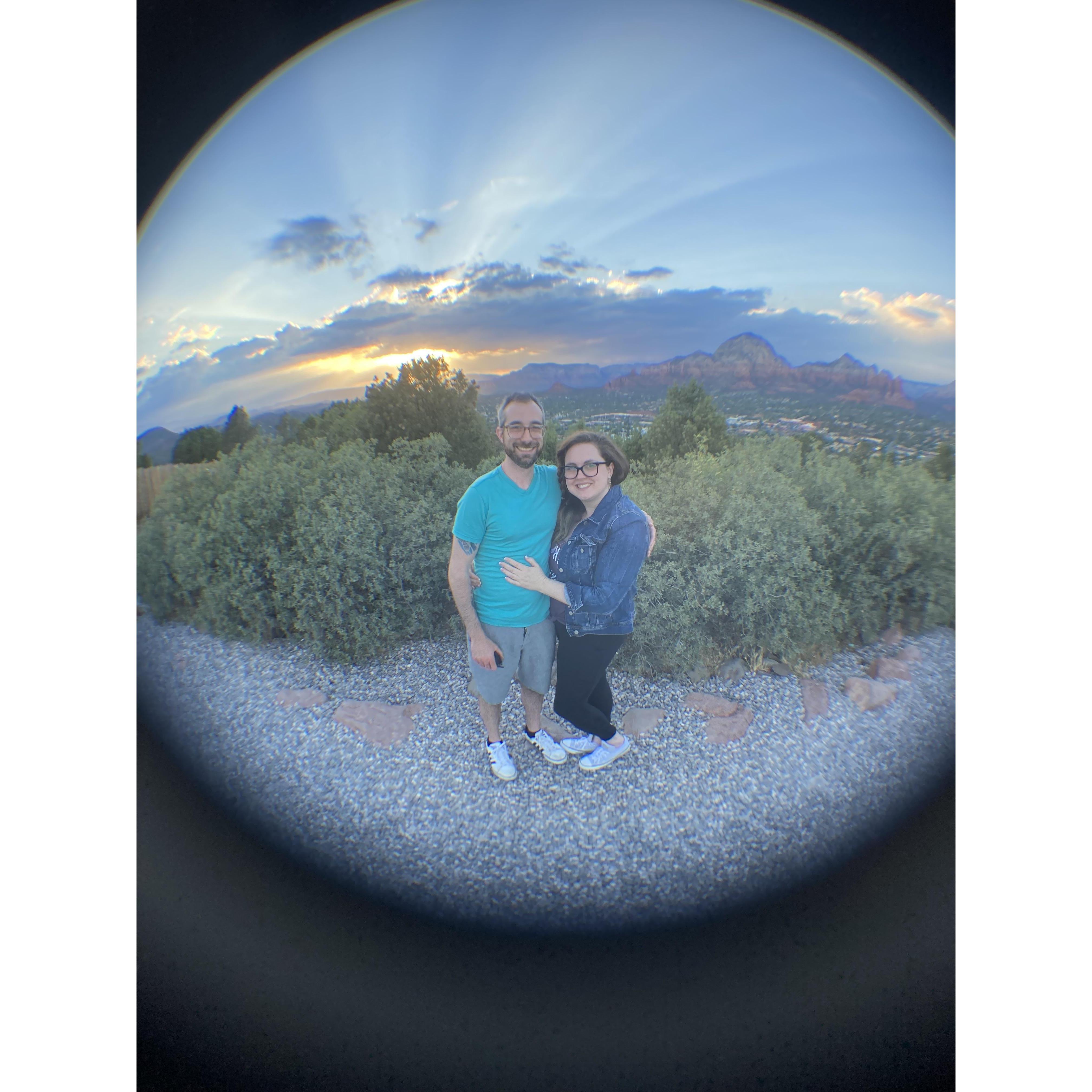 Scenic Overlook in Sedona, AZ.  

photo cred: Jeremy's Dad