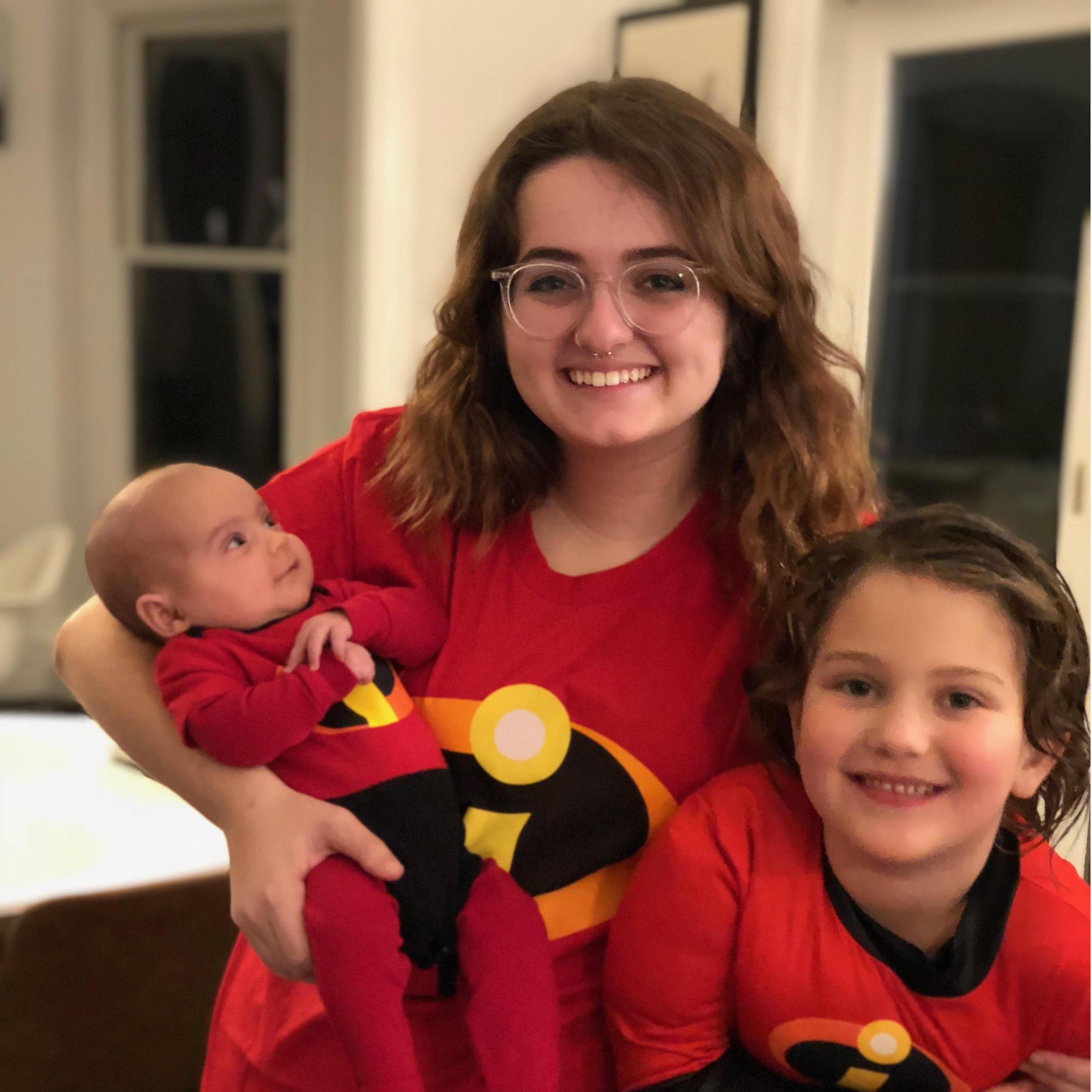Best big sister!  Halloween 2018