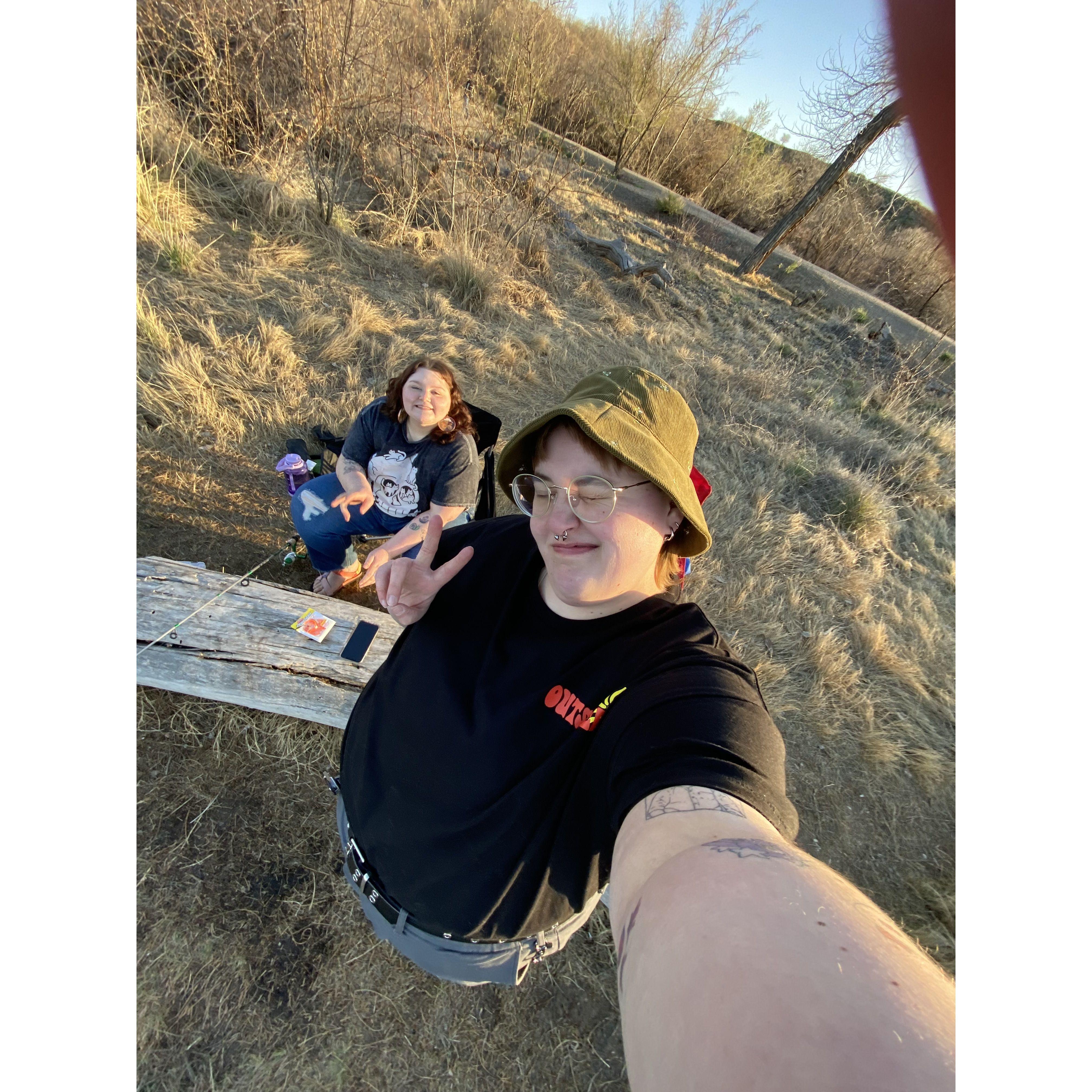 First time taking Tony fishing!- April 2023