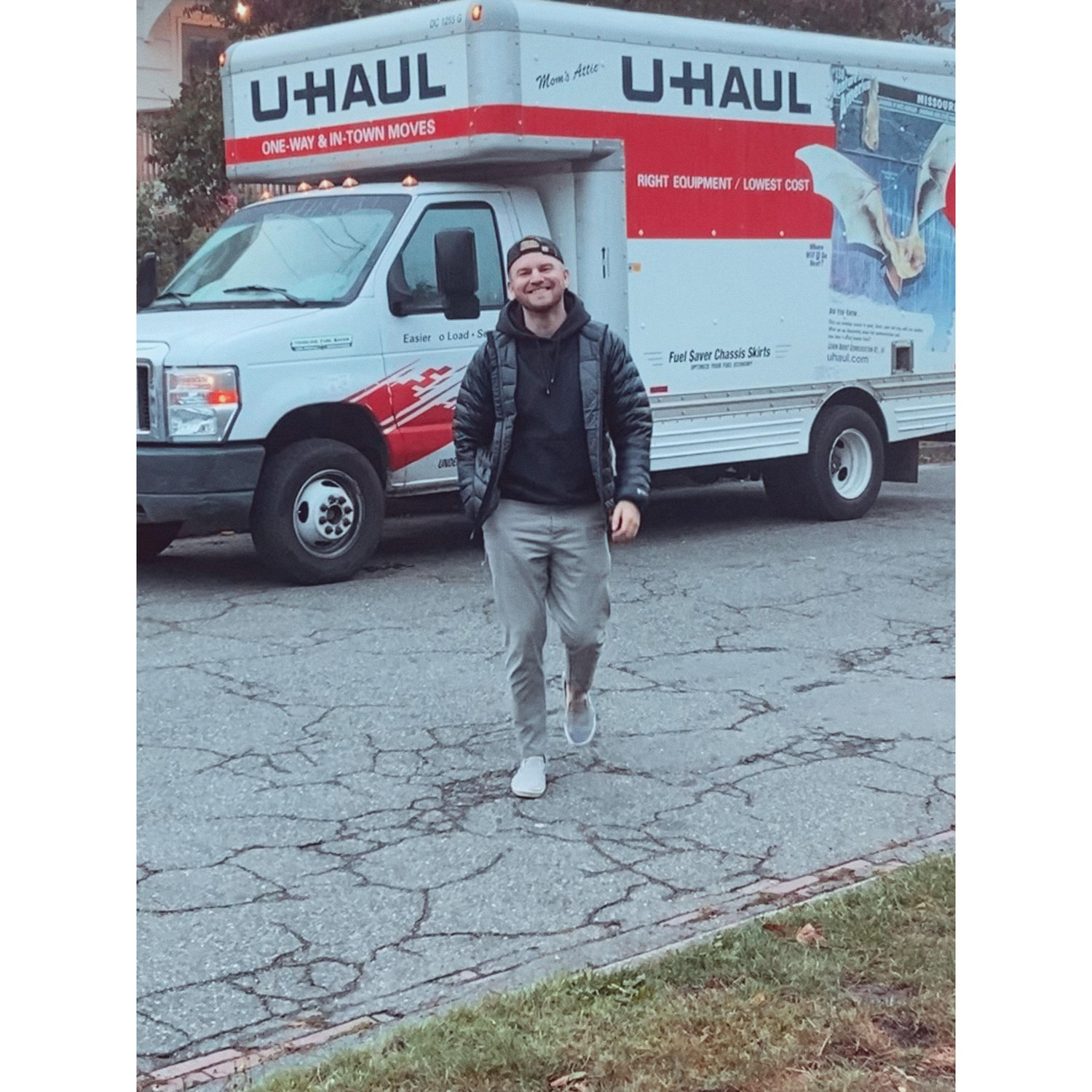 Move in day! October 30, 2022.