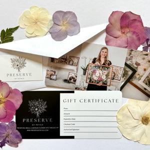 Bouquet Preservation Gift Certificate