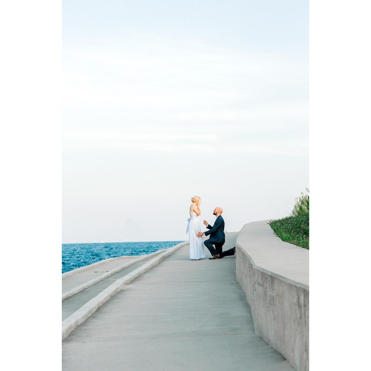 The surprise proposal! Photo credit: Denise Espinosa. Aug 3, 2018