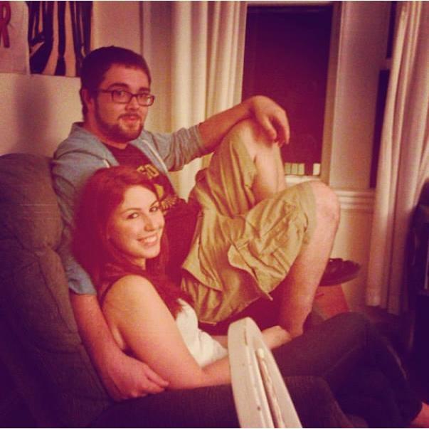 Our very first photo together.