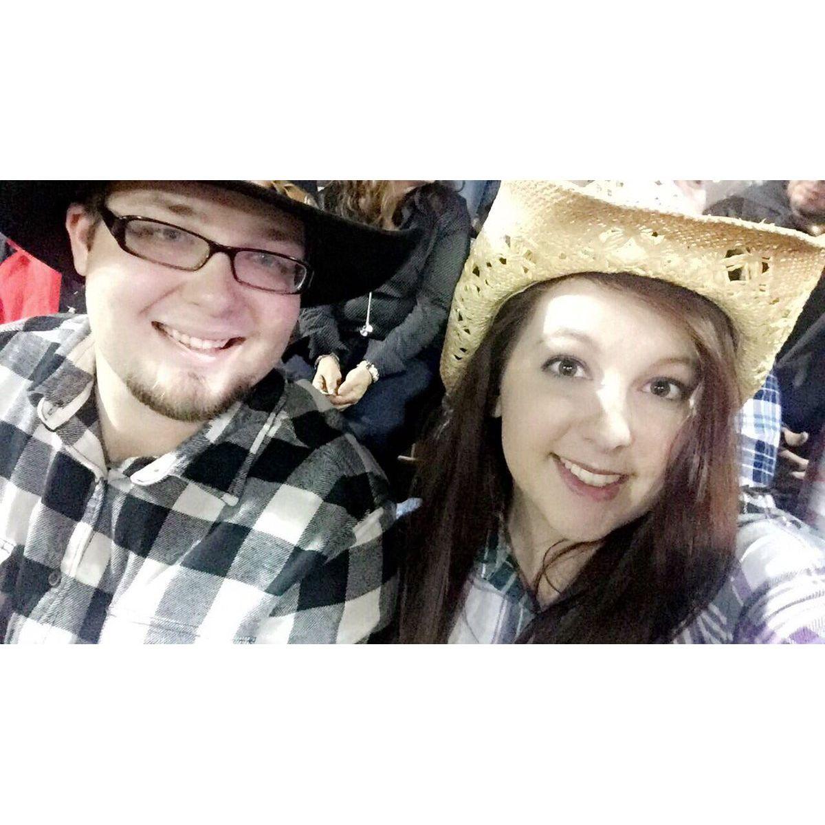 Our first rodeo together.