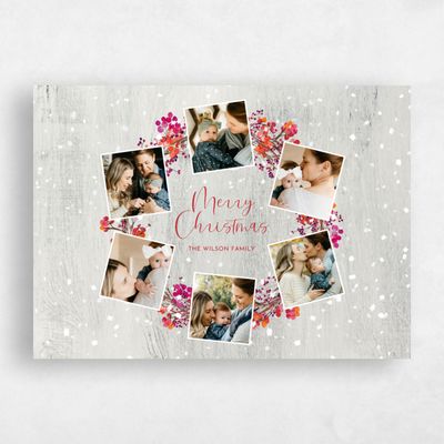 Grey Holiday Card - Oakes