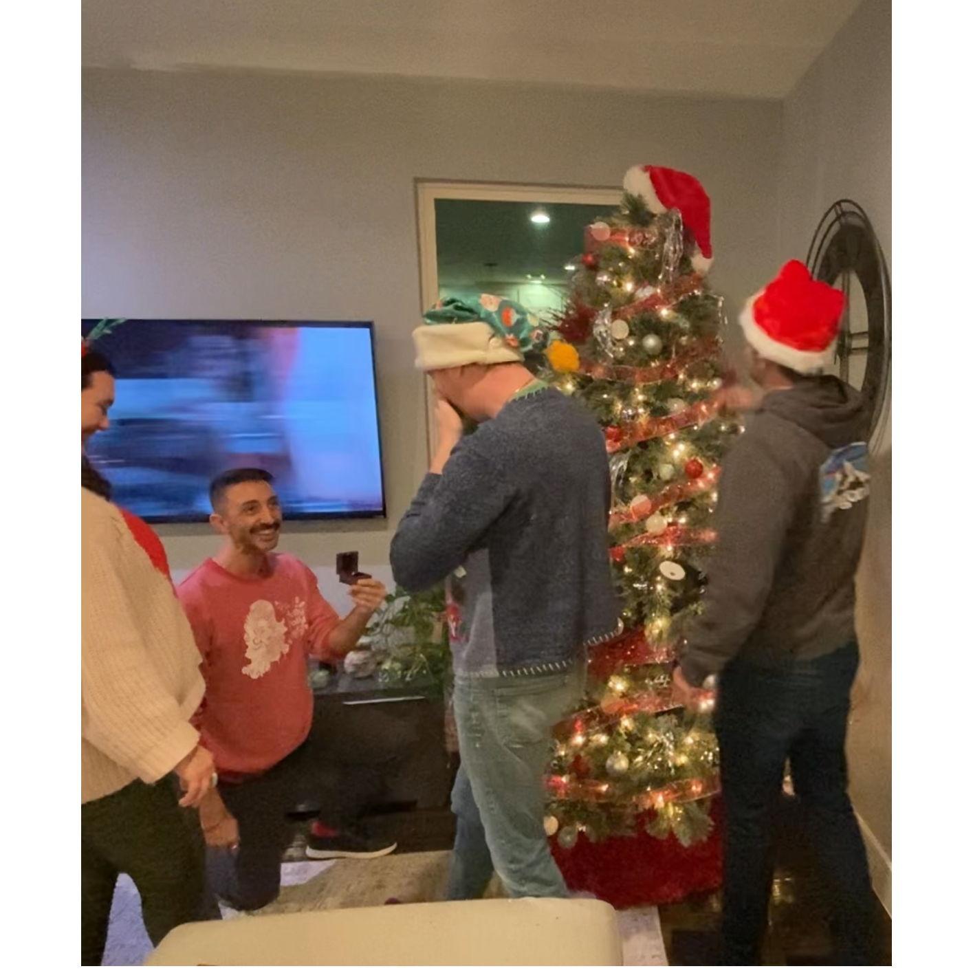 Nick proposed to Eric on December 1, 2023- he was SHOCKED!