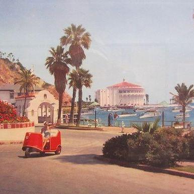 Vintage transportation on Catalina