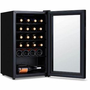 24-Bottle Black Freestanding Wine Fridge | Newair