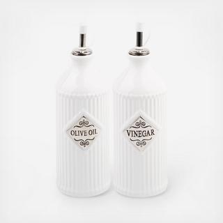 2-Piece Oil & Vinegar Bottle Set