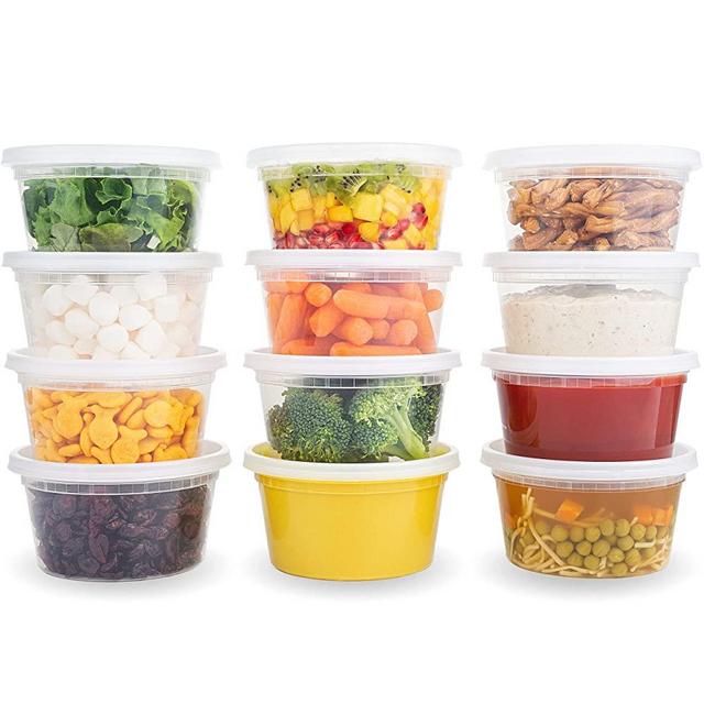 W&P Porter Dressing Container w/ Lid |Charcoal 1.5 Ounces (Pack of 2) |  Leak & Spill Proof, Salad Dressing, Salt, Toppings, Food Storage, Airtight