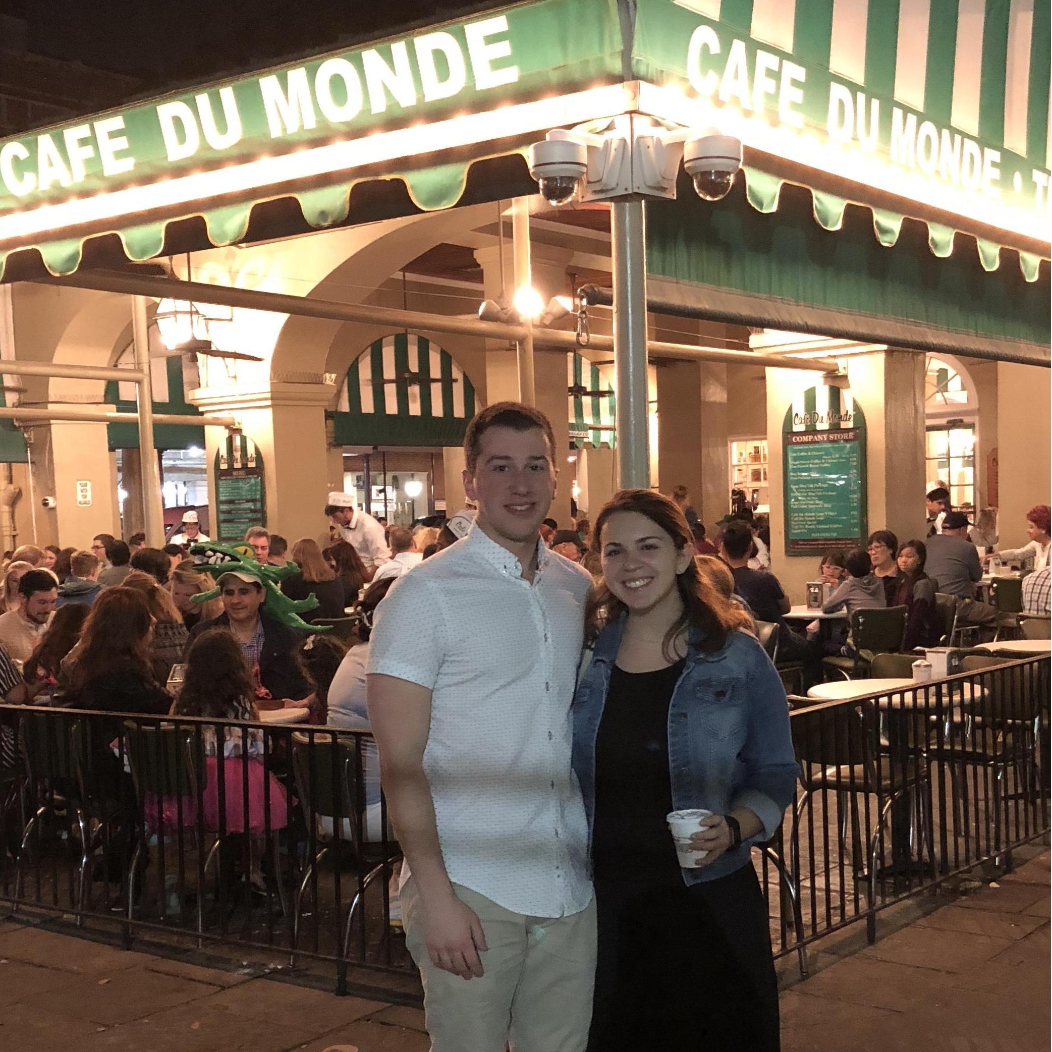 For our first vacation together we went to New Orleans. Best week of our lives!