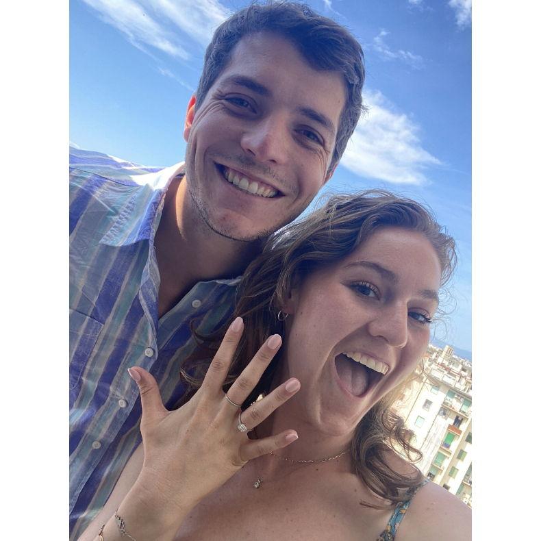 engaged!!! Florence, Italy - July 31, 2023