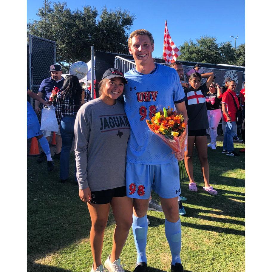 Erik's Senior day.