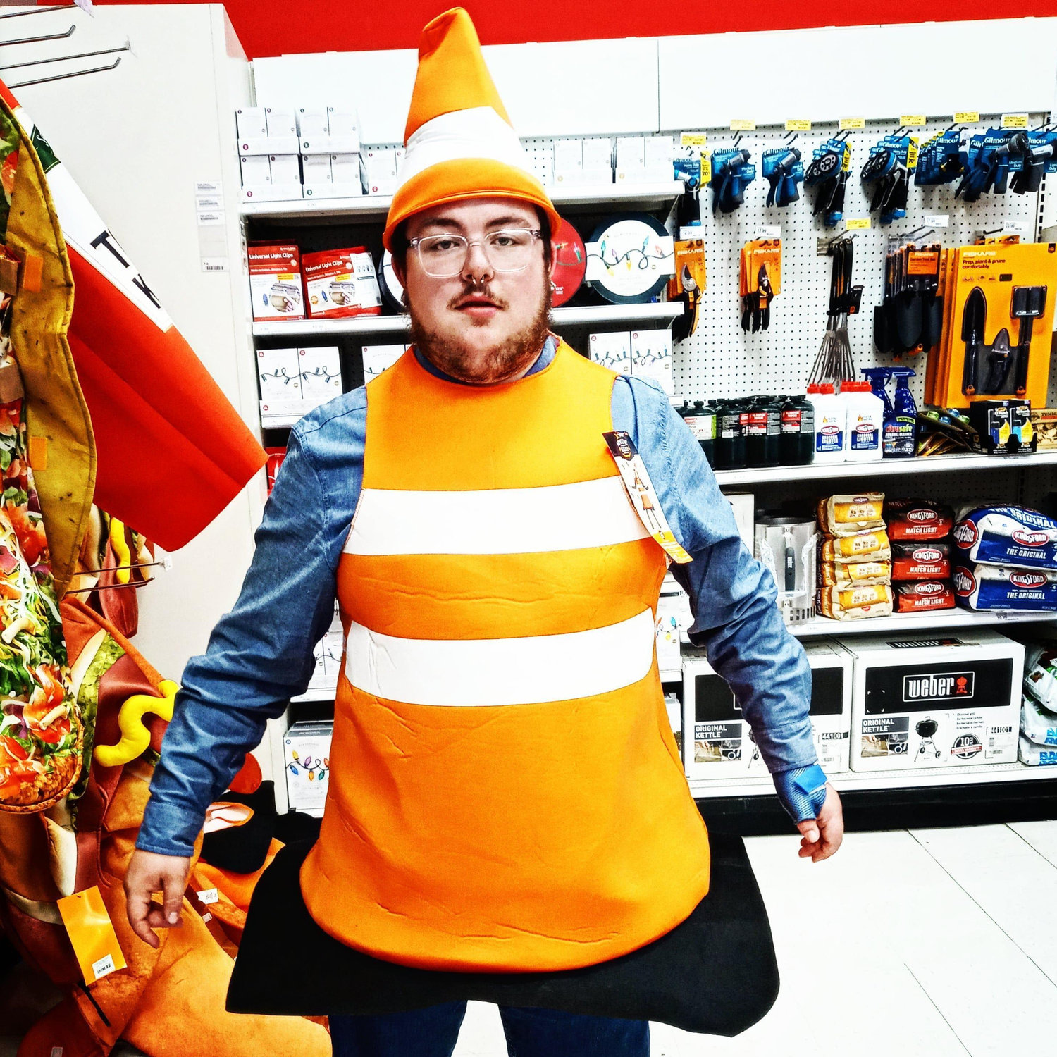 Kirk BUT He's A Traffic Cone