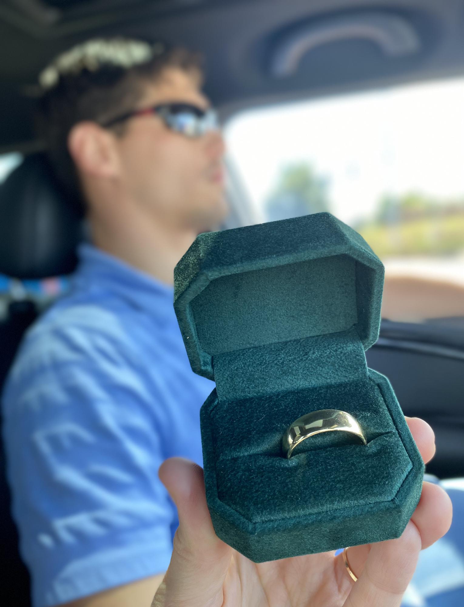 Brandon is a slice out of the 1940s. He asks to drive Tanna everywhere they go. Talk about a handsome chauffeur + body guard.