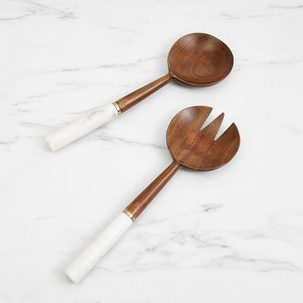 Willow Park Lilly Salad Servers