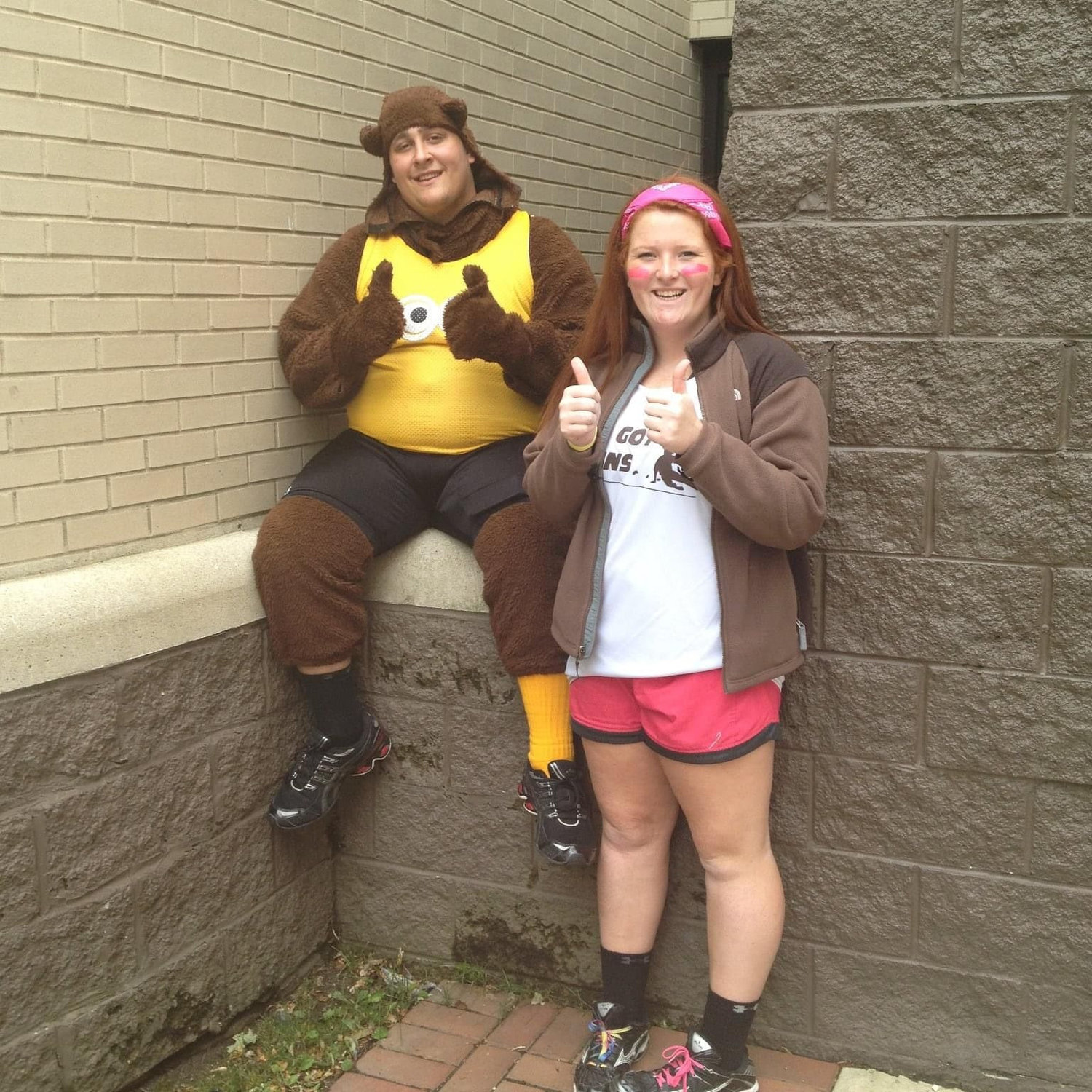 Our first picture together from 2012!