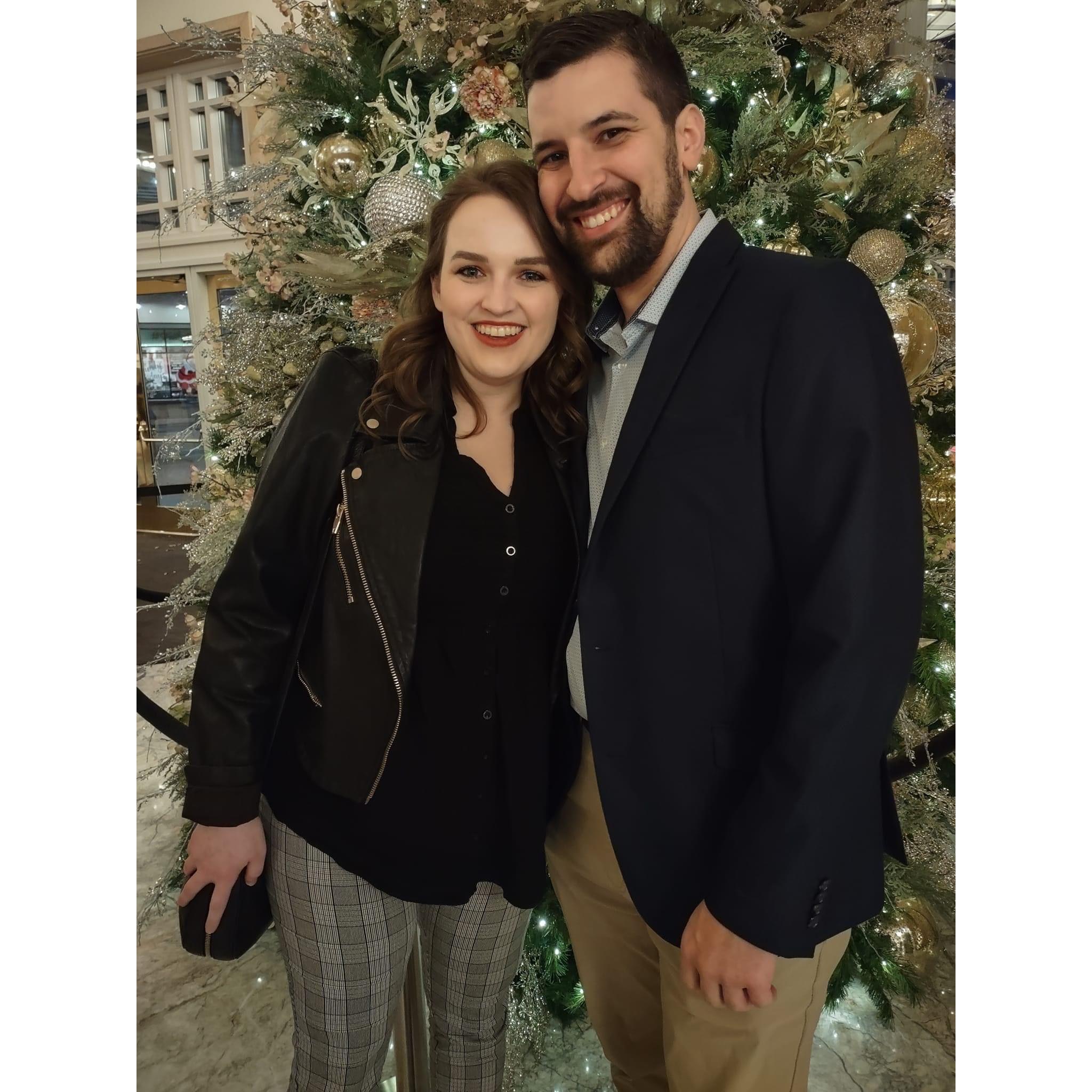 December 2022 - Valery's first Symphony experience with Erik and his parents