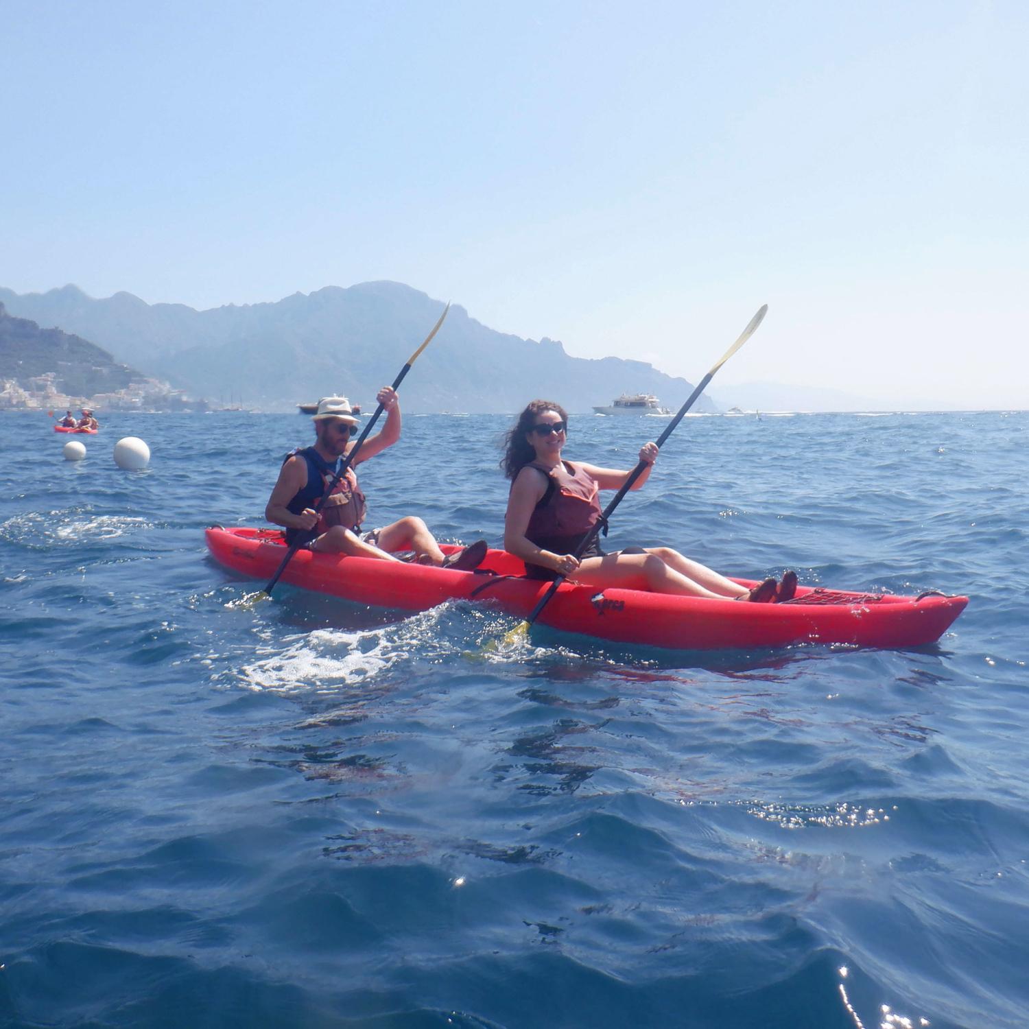 Kayaking the Amalfi coast