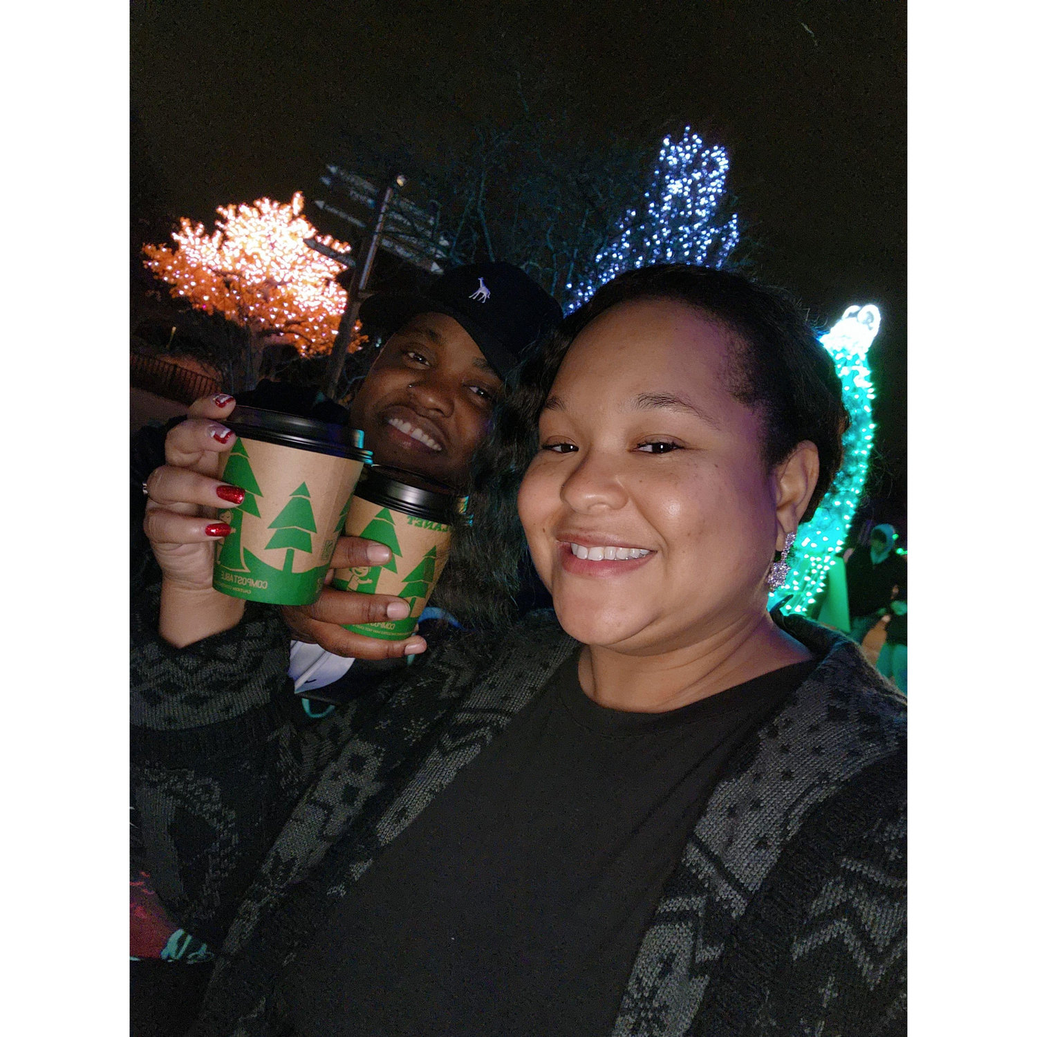 Our first time at the Cleveland Winter Lights Festival