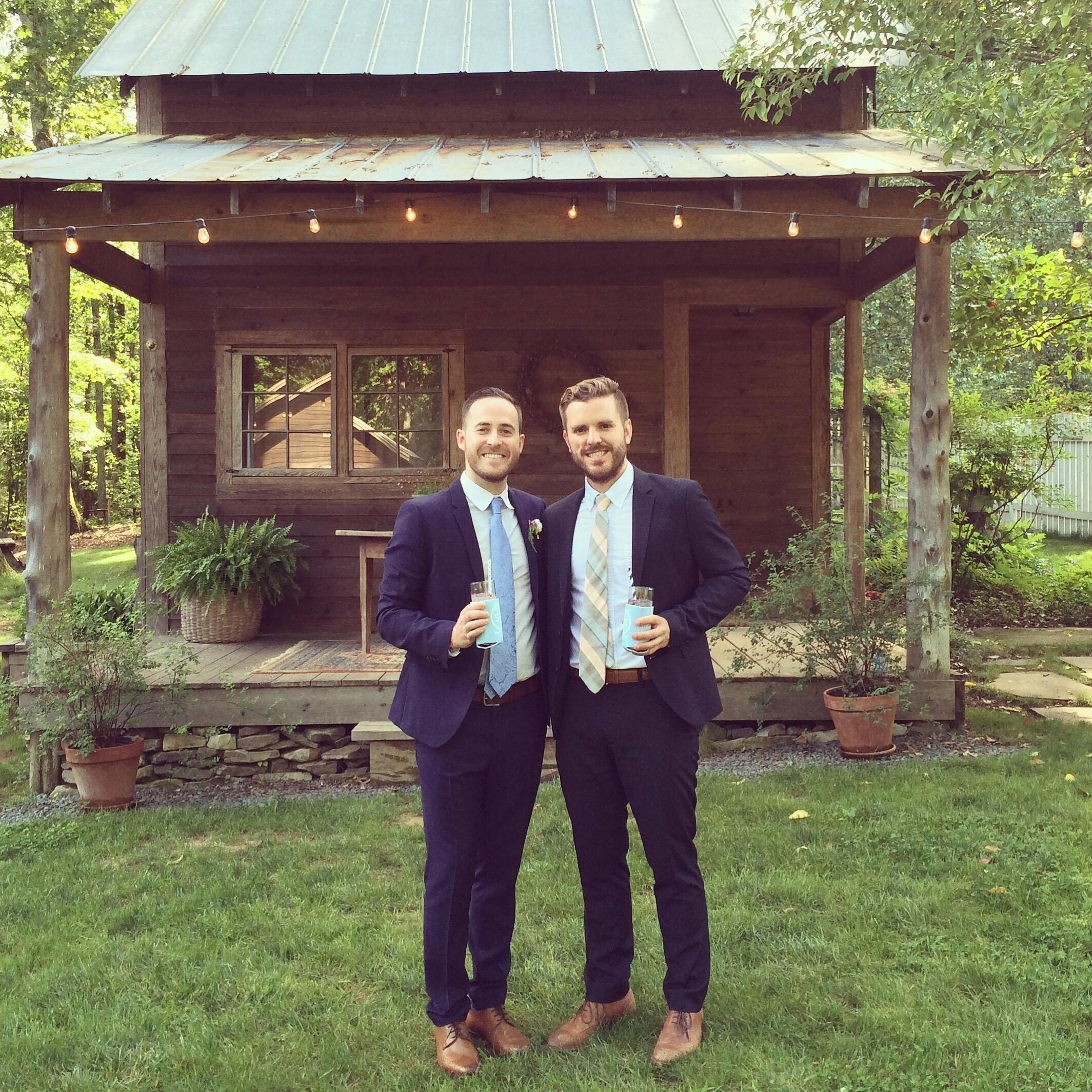 Samantha and Kevin's awesomely charming wedding in N.C. on May 21, 2016.
