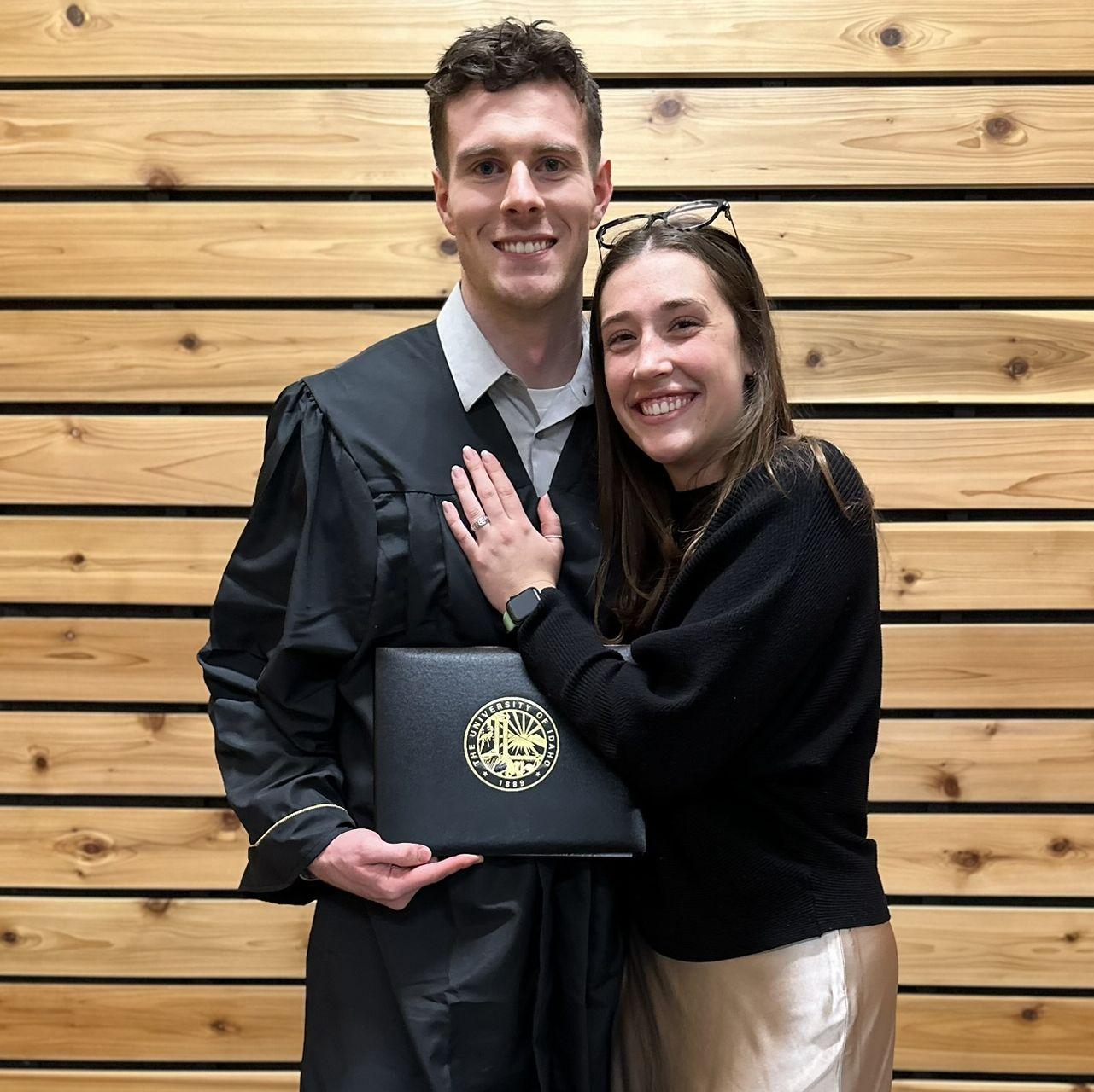 Archie's college graduation! Little did Elle know that he had big plans for us just four days later...