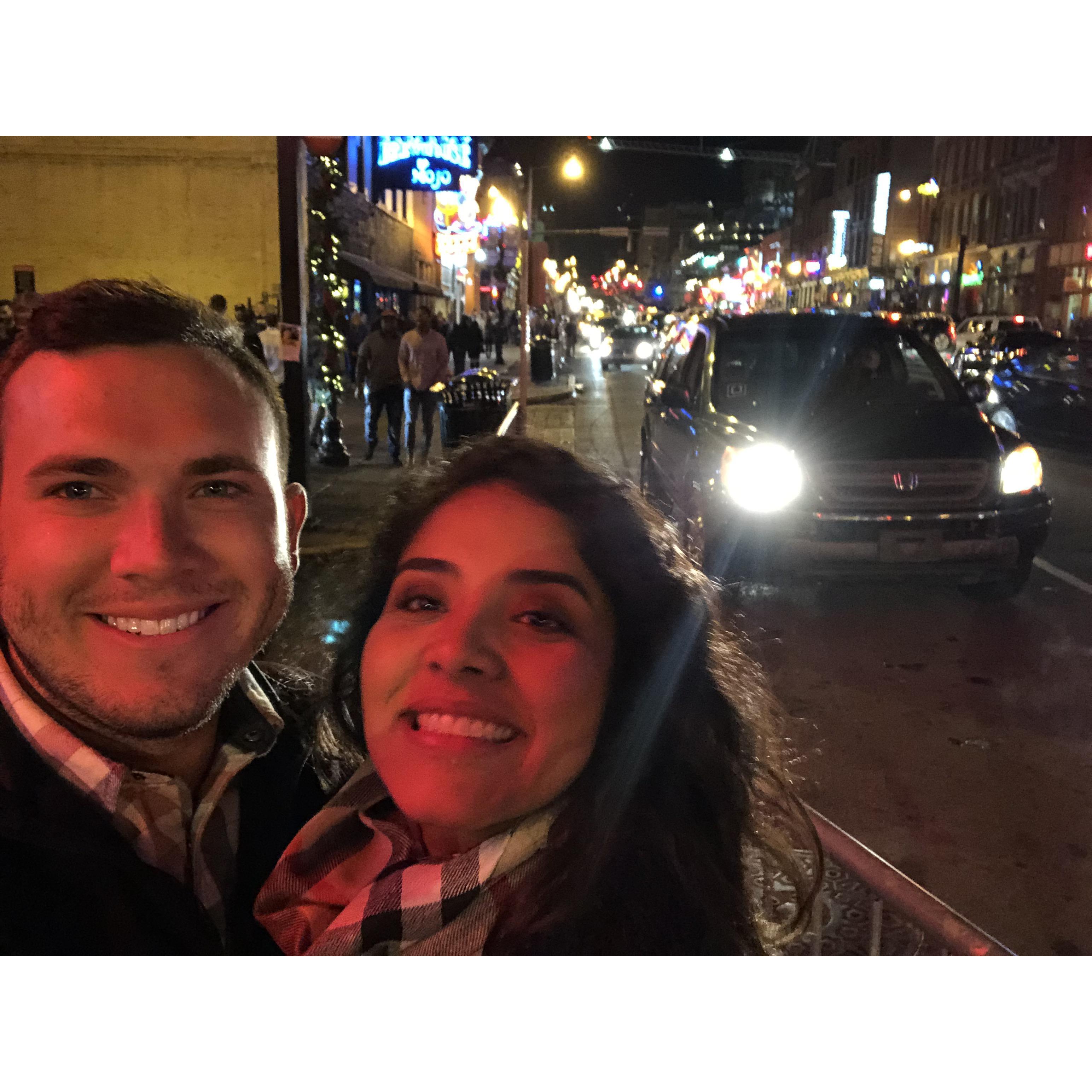 Karel's first time in Nashville!