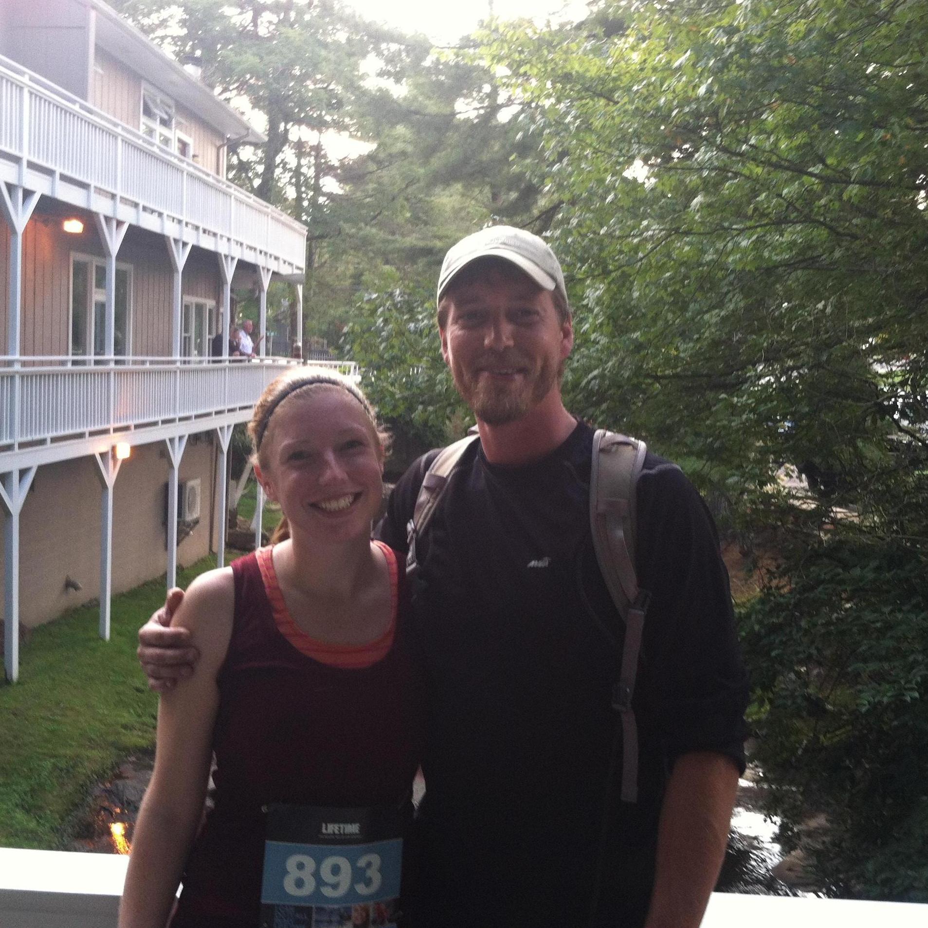 Aug. 2015- 5k and camping in Highlands, NC