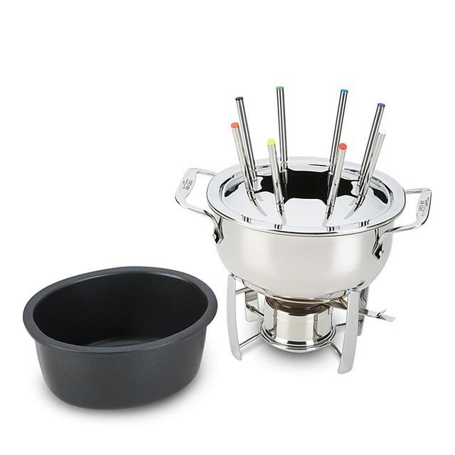 All-Clad - 3.5-Quart Fondue Pot with Cast Aluminum Insert