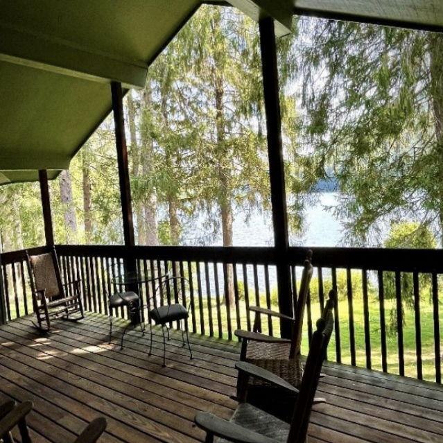 Lakeside cabin