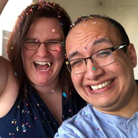 Cascarones on Easter 2019