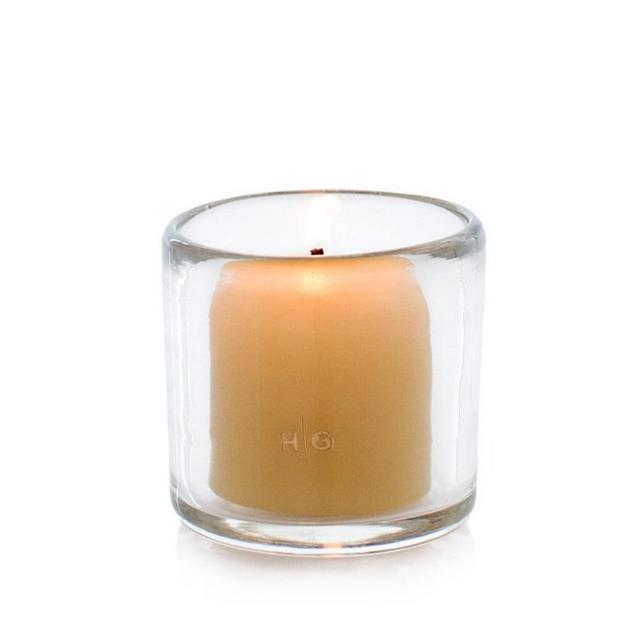 Small Clear Glass Votive Candle Holder