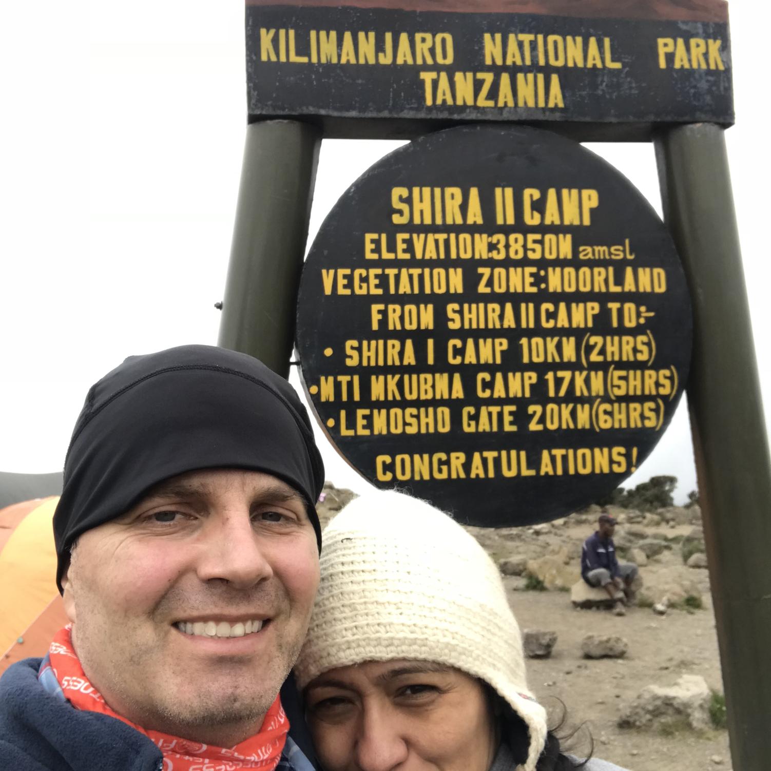 3 days into the climb Mount Kilimanjaro, Tanzania