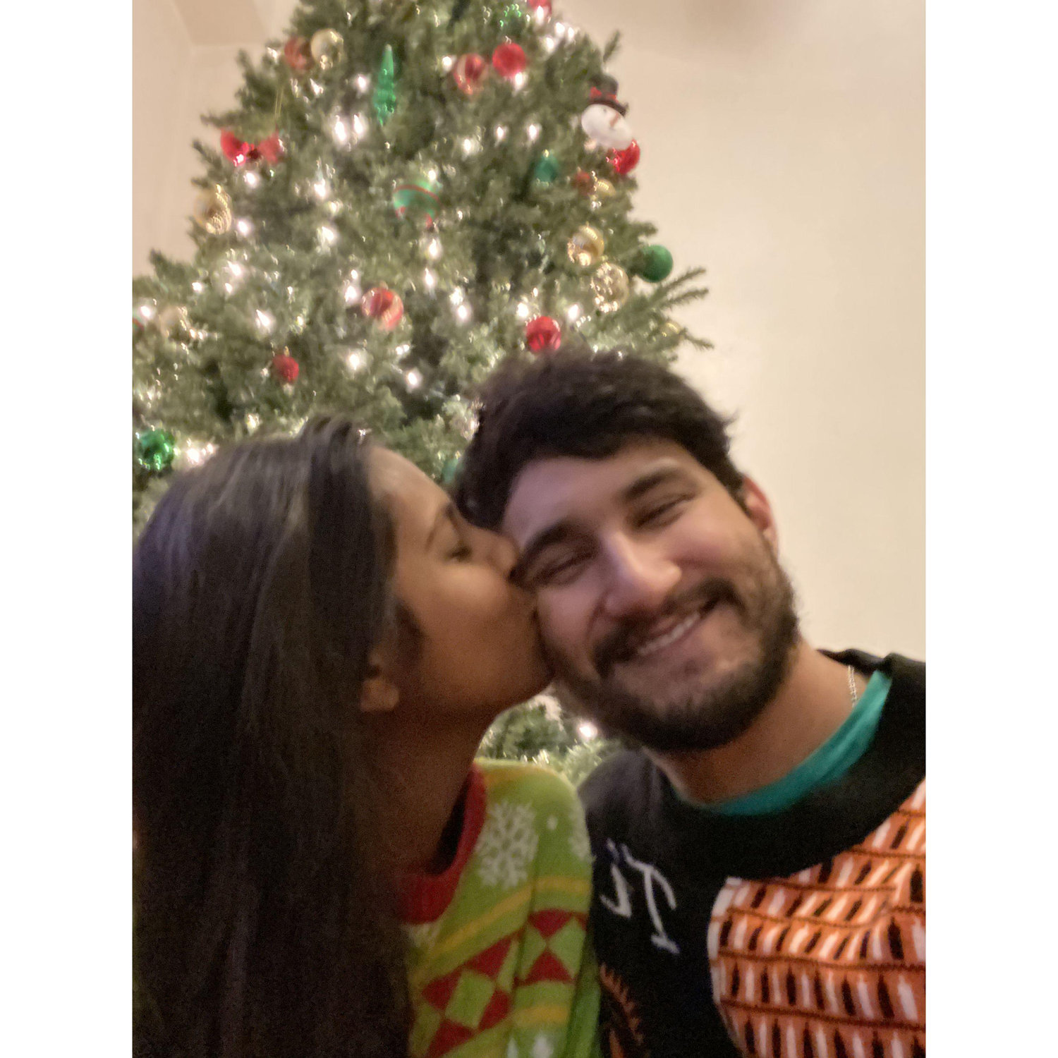 First Christmas in our first apartment