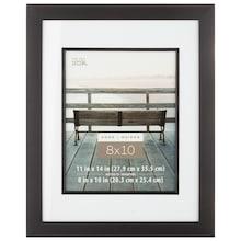 Black Studio Frame with Mat, Home Collection by Studio Décor®