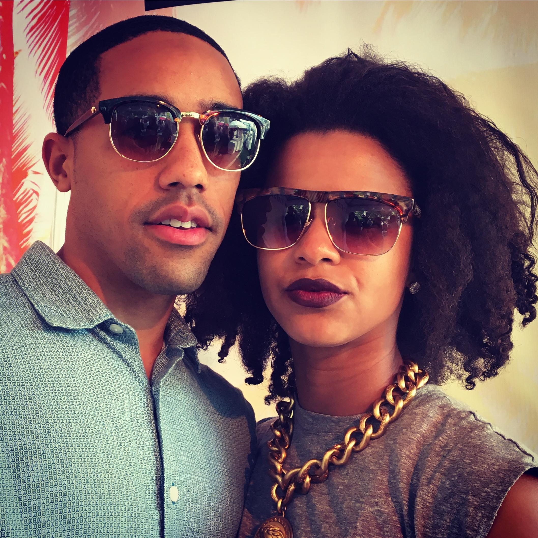 Priscilla and Ray had invited us to a gather to celebrate Epic Records and they were having a promotion for Perverse sunglasses...we had a great time...with good friends, good music, and good times