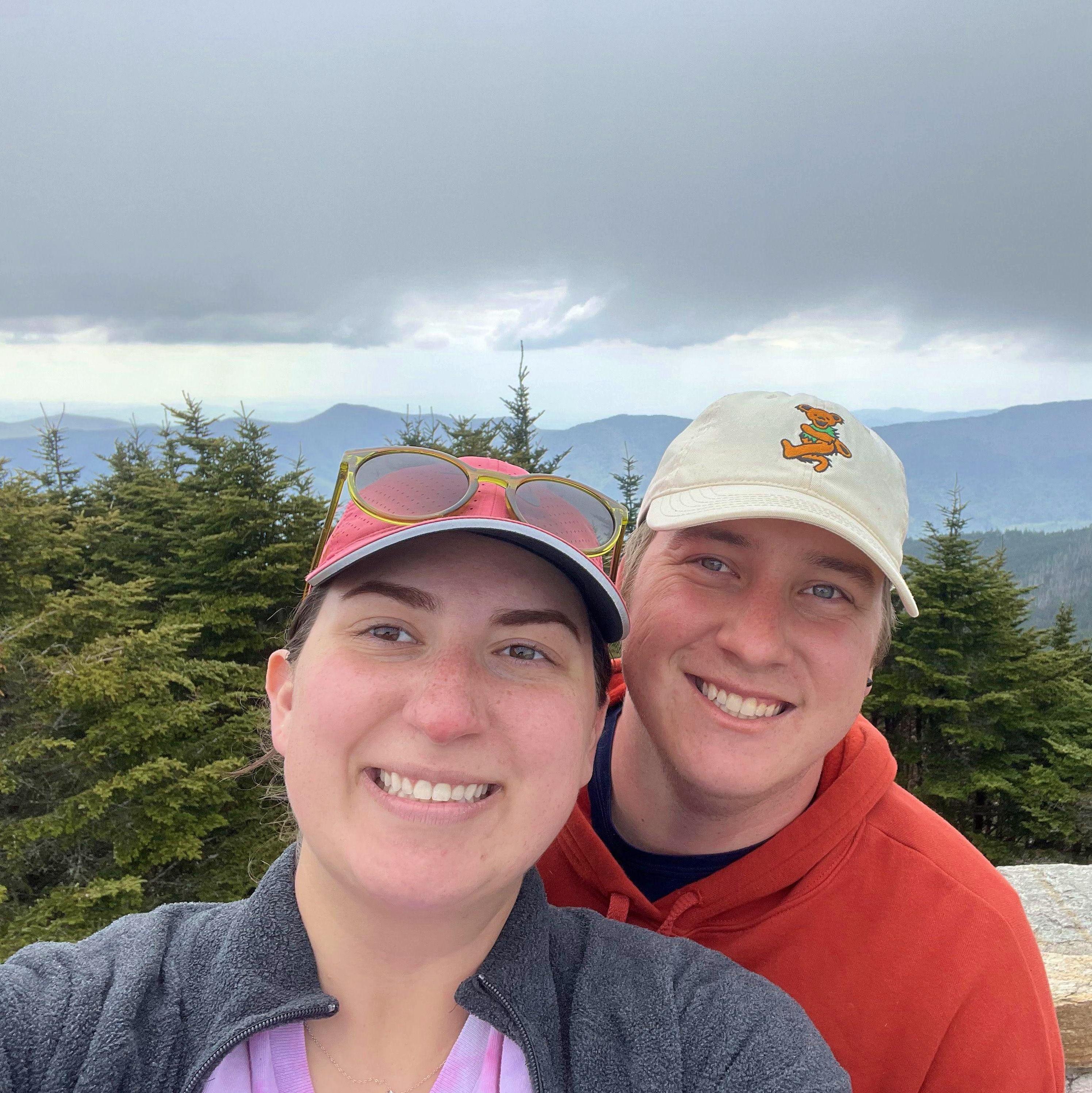 Finished off our third vacation together with a visit to Mount Mitchell, the highest peak east of the Mississippi River in the Blue Ride Mountain Range of Asheville, North Carolina on May 11, 2023.