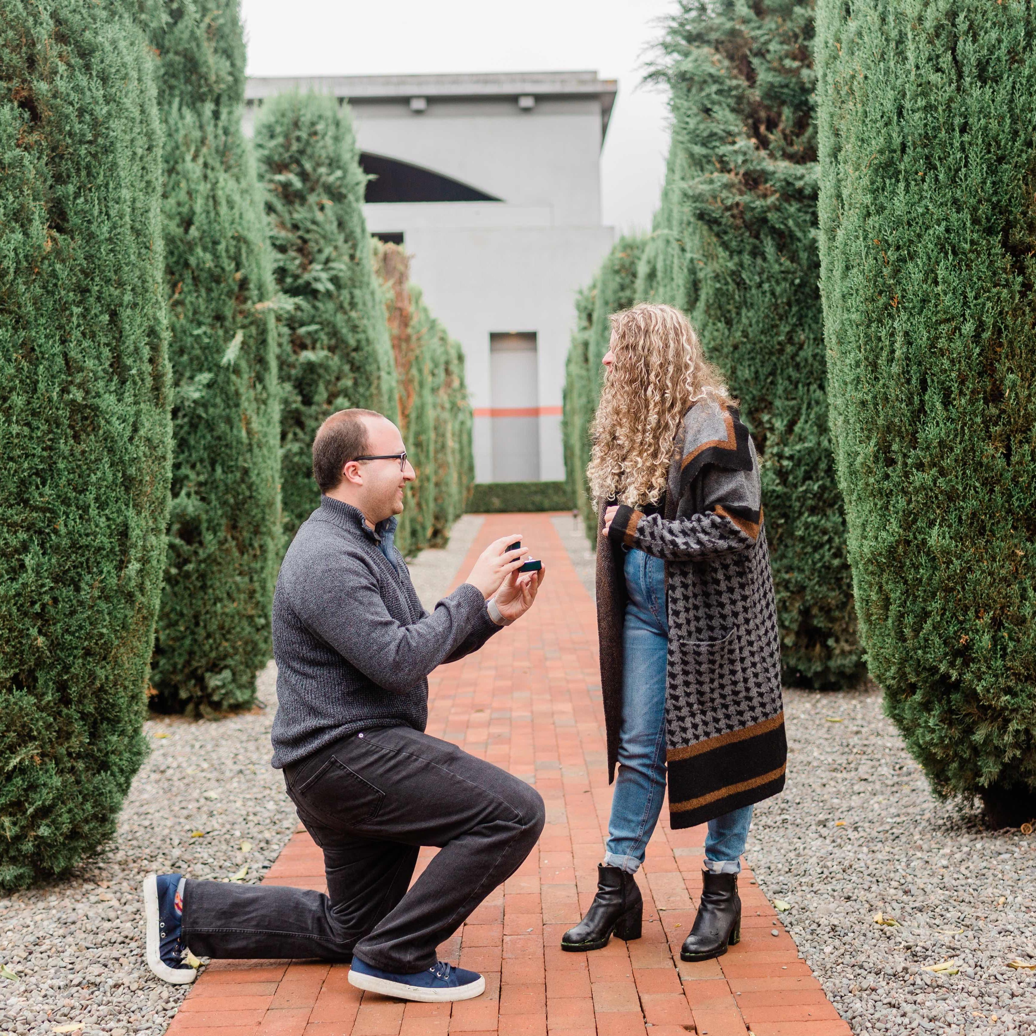 Popping the question