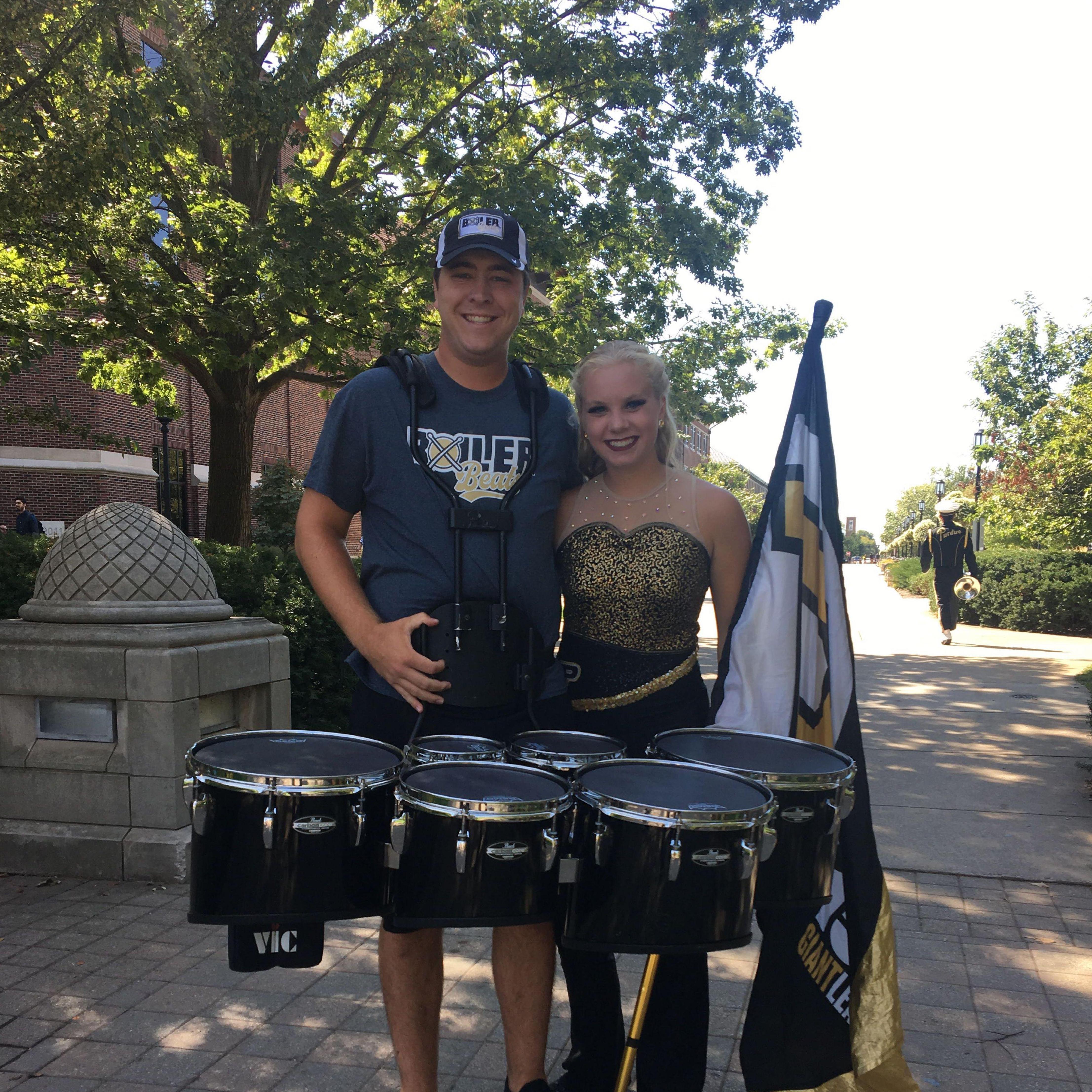 September 14th, 2019: Performing at Purdue Football games with the Marching Band and Boiler Beats!