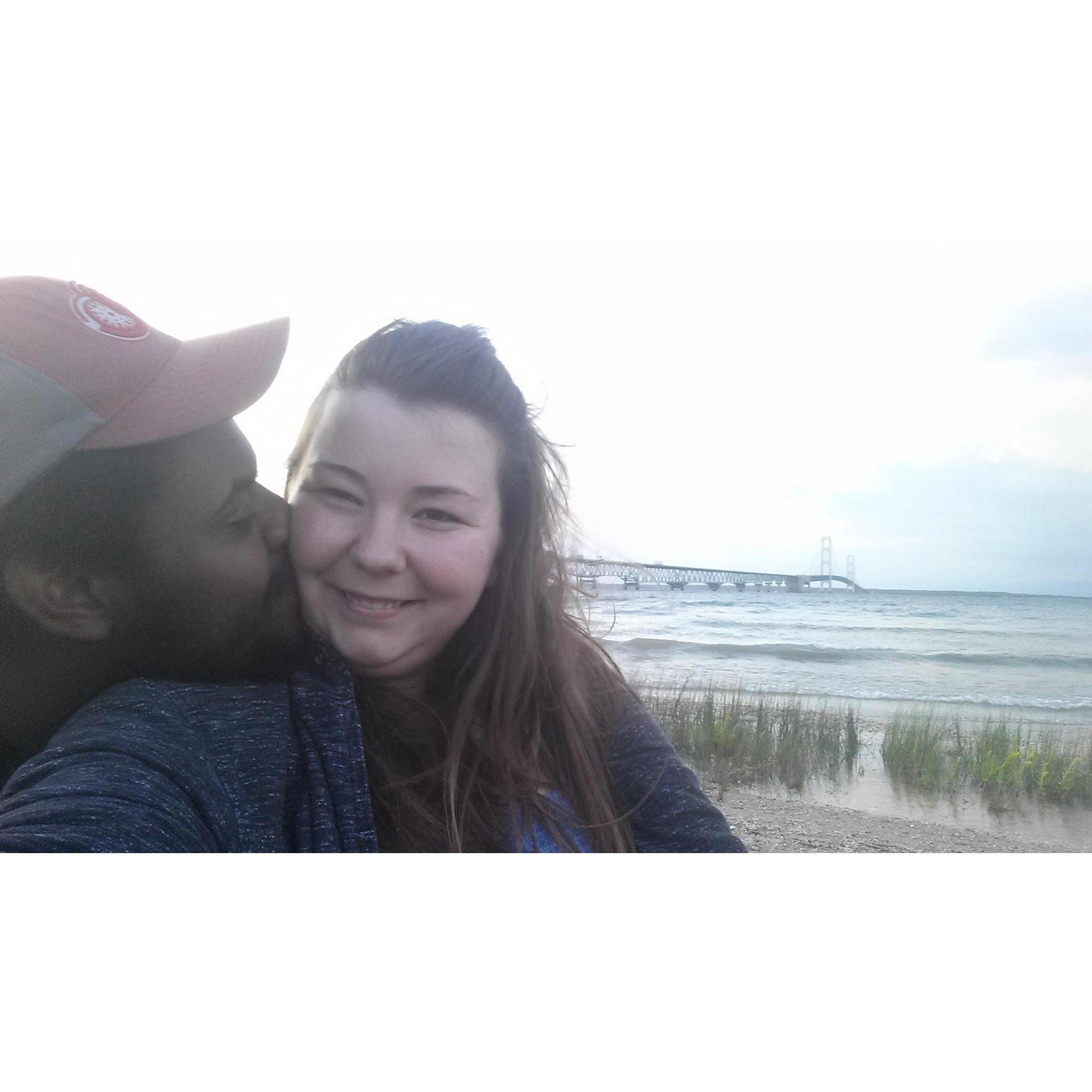 Our first vacation together for Rachelle's Birthday in August 2015