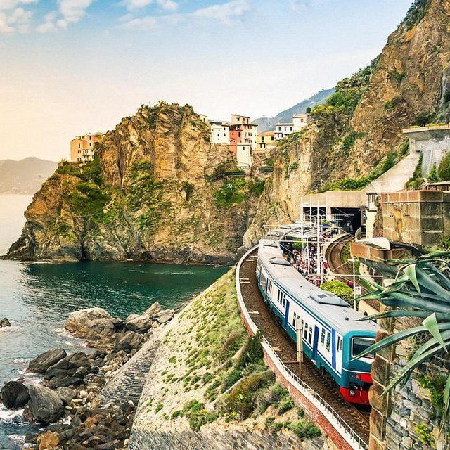 Train ride from Taormina to Palermo
