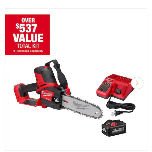 Milwaukee Pruning Saw w/ battery