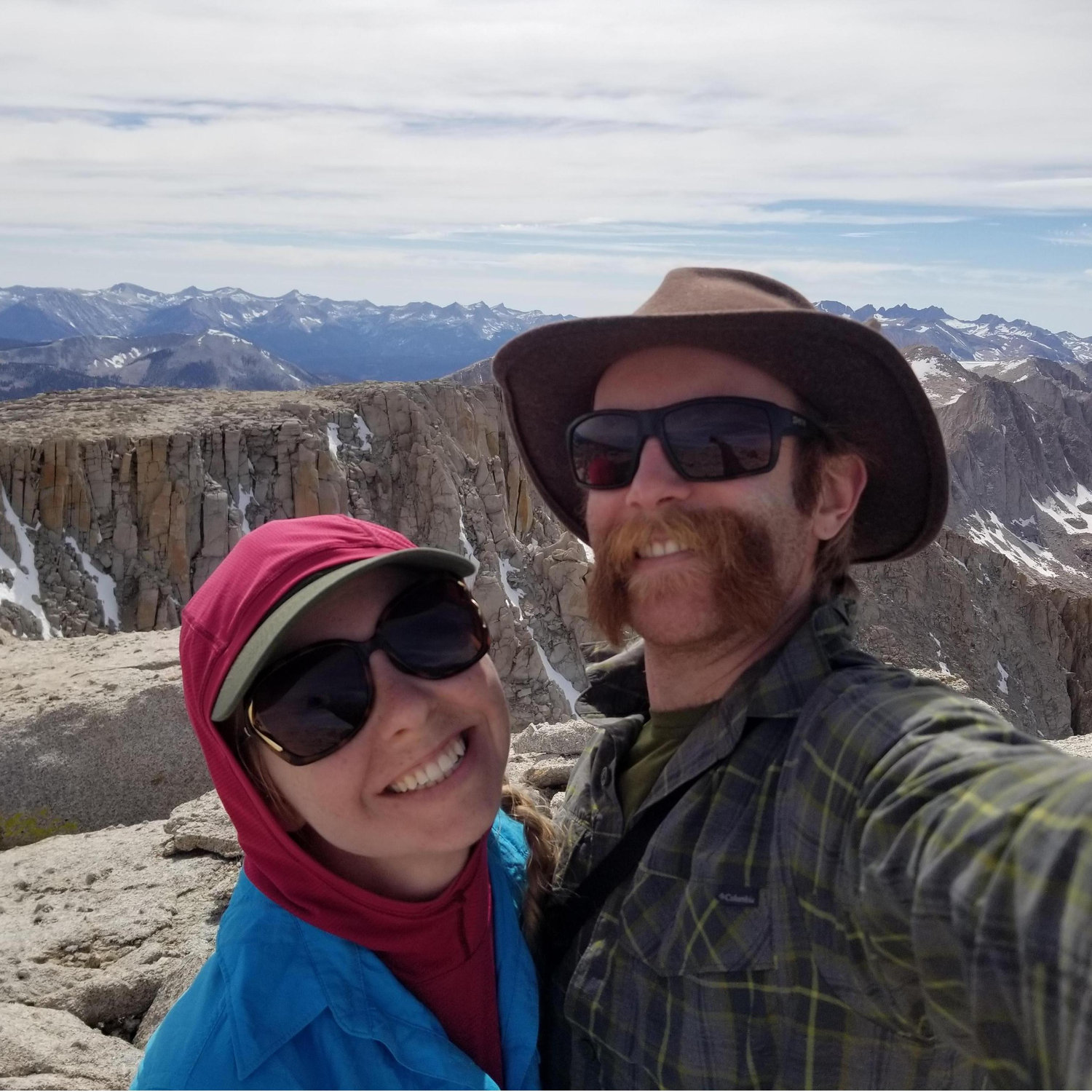 Getting High: literally - this is the highest elevation Sara has ever hiked to (just over 14,000 ft).