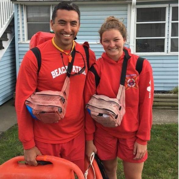This was the day we finished the week long training of academy. I was exhausted and hungry, but so happy to be done with that "hell week." We spent the summer together on Beach Patrol in OCMD. May 2017