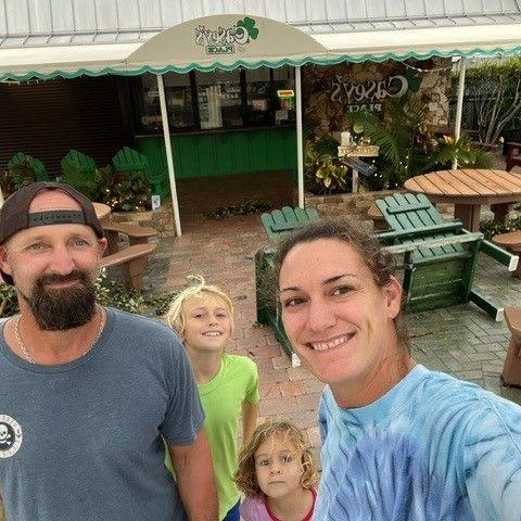 Making sure Caseys survived the tornado! October 2024
