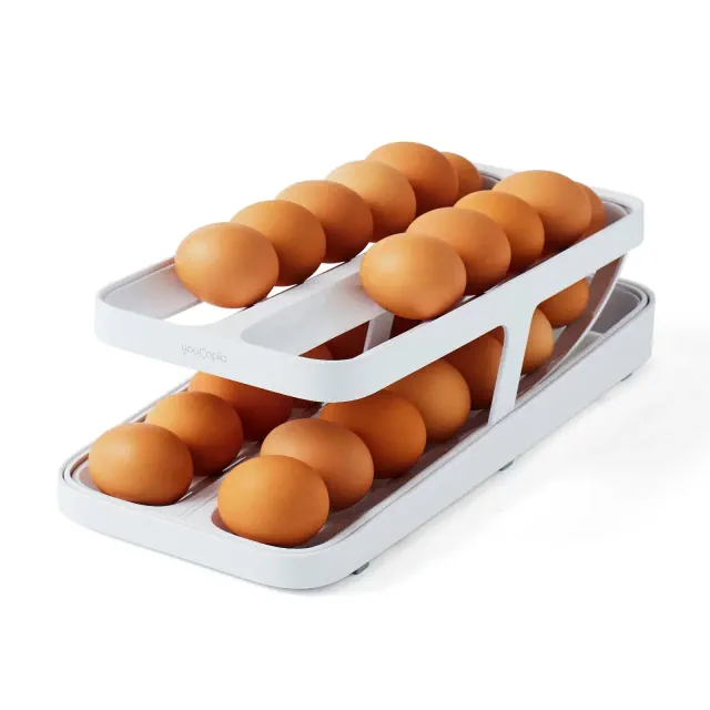 YouCopia Roll Down Double Track Egg Dispenser