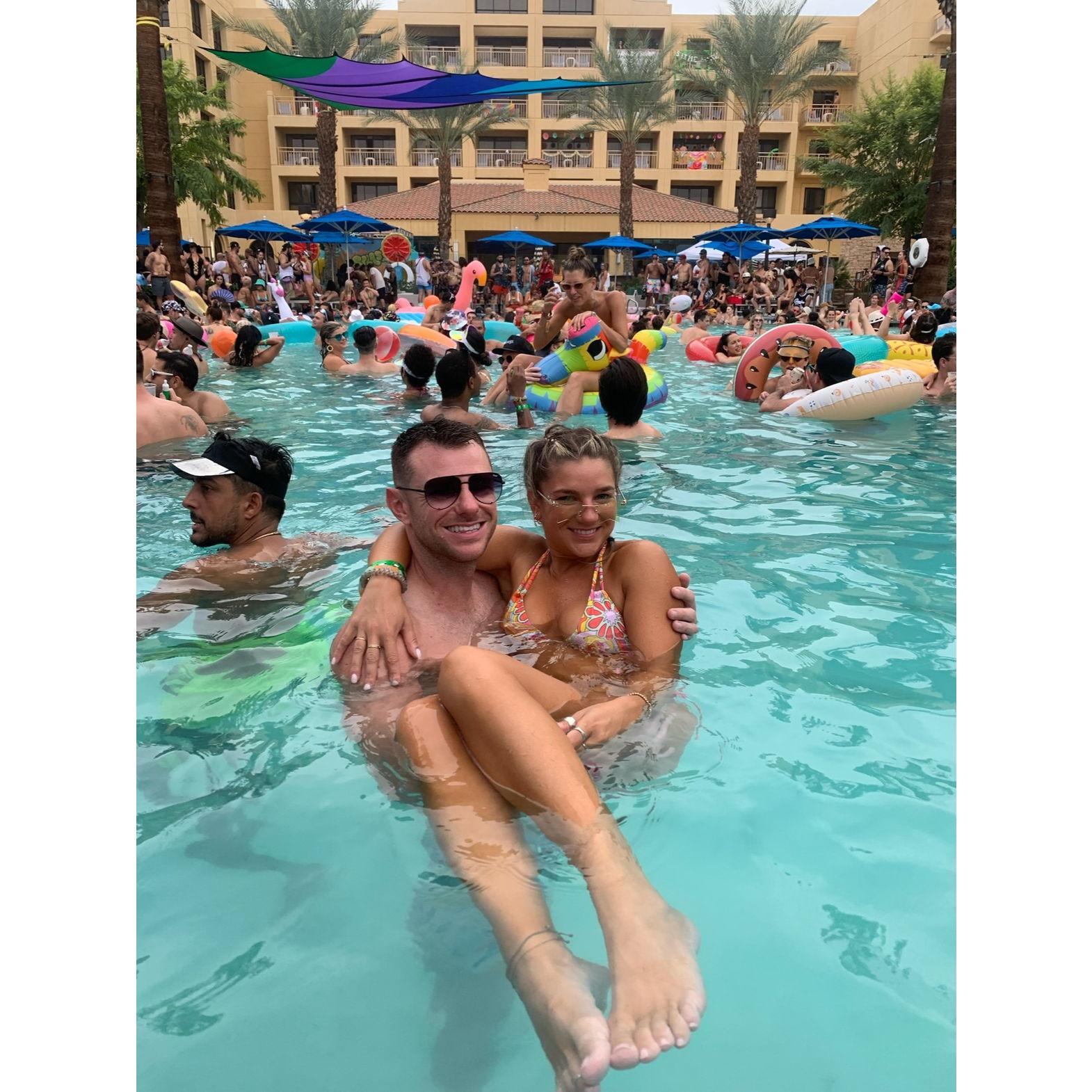 Palm Springs, CA - Our first Splash House together (August 2022)