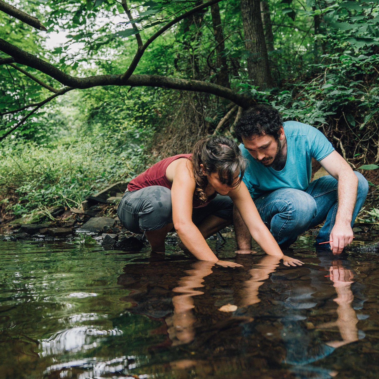Falling in nerd love at Hunsberger Woods.
Photo credit to JD Land of Two15 Photography.